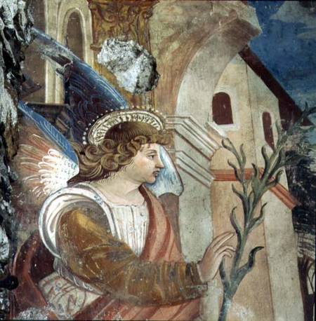 Detail of the Annunciation od Anonymous