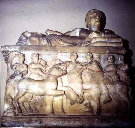 Etruscan Cinerary Urn od Anonymous