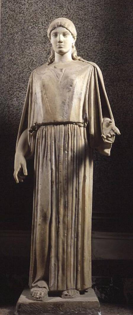 Female figure wearing a peplos od Anonymous