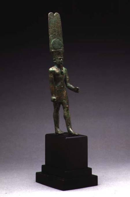 Figure of the god Amon-Re, Egyptian,probably Late Period od Anonymous