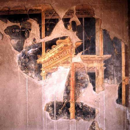 Fresco from a house damaged in AD 79 od Anonymous
