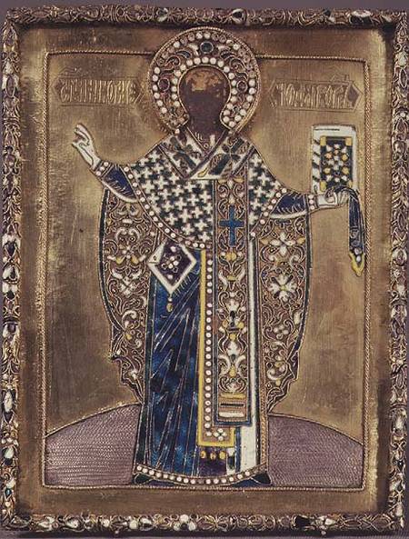 Icon showing St.Nicholas the Miracle WorkerMoscow od Anonymous