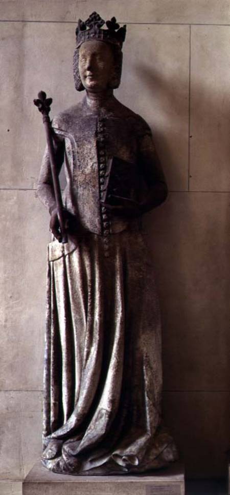 Jeanne de Bourbon, wife of Charles V of France (1337-80) od Anonymous
