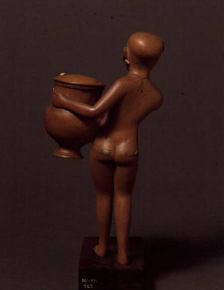 N752 Egyptian Servant Girl, Carrying an Unguent Jar, 18th Dynasty od Anonymous
