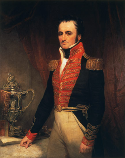 Portrait of Admiral Sir James Stirling (1791-1865), first Governor of Western Australia 1829-39 od Anonymous