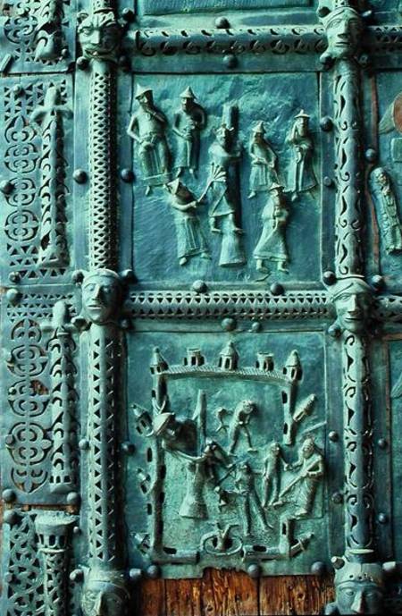 Panel from the left hand door of the portal od Anonymous