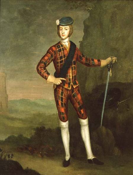 Prince Charles Edward Stuart od Anonymous