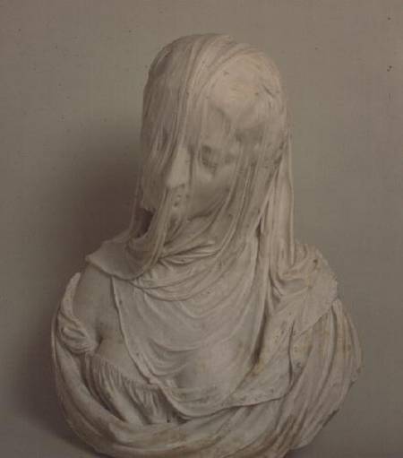 Puritas (bust of a veiled woman) od Anonymous
