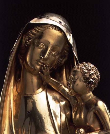 Reliquary of the Virgin of Jeanne d'Evreux od Anonymous