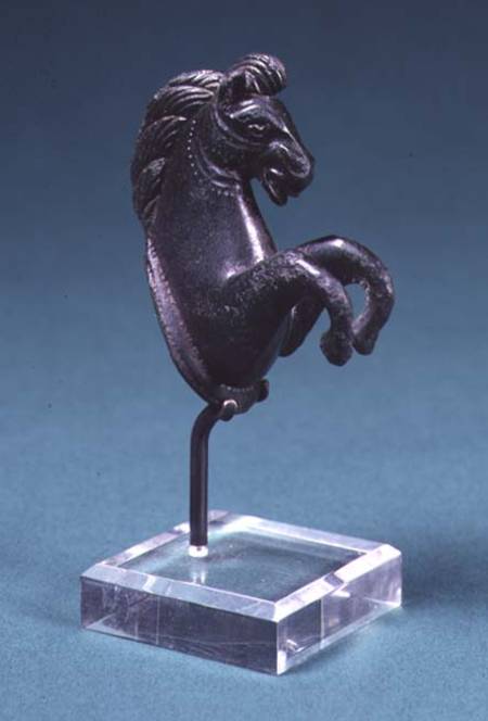 Romano-Celtic protome in the form of a prancing horsefound in Yorkshire od Anonymous