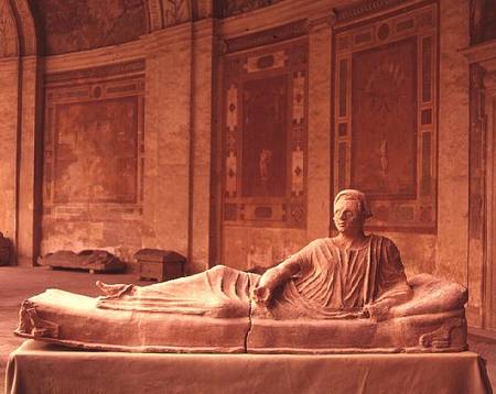 Sarcophagus from Cerveteri od Anonymous