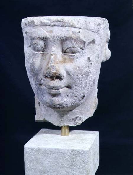 Sculptor's model or votive headEgyptian Ptolemaic period od Anonymous