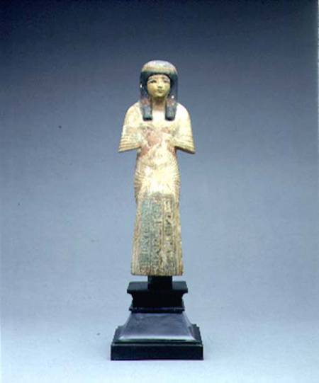 Shabti figure of Djehutyemheb late 18th-19th Dynasty, New Kingdom od Anonymous