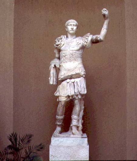 Statue of the Emperor Trajan (53-117 AD) Roman od Anonymous