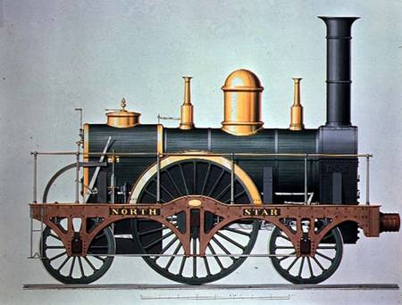 Stephenson's 'North Star' Steam Engine od Anonymous
