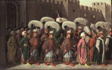 Sultan Mahmud II: procession od Anonymous