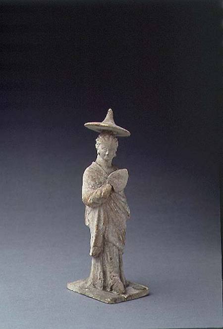 Terracotta figure of a woman od Anonymous