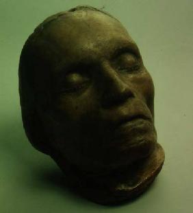 Death mask of Ludwig van Beethoven (1770-1827)