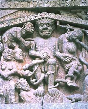 The Devil and Hellfrom the Last Judgement on the West Portal tympanum