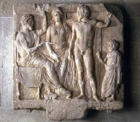 Gods and Worshippers Votive Relief