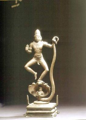 Kaliyakrishna, bronze, Chola