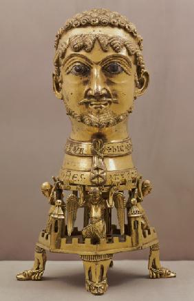 Reliquary bust of Frederick I (c.1123-1190), German,made in Aachen