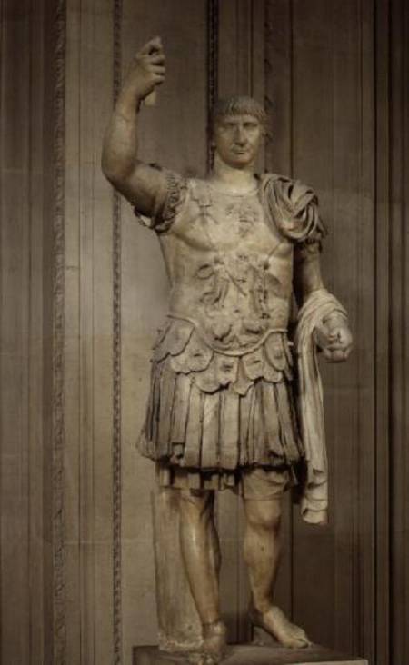 TrajanRoman marble statue od Anonymous