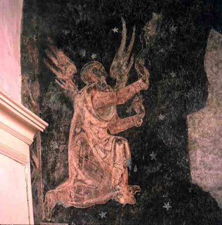 Wall painting depicting an angel od Anonymous