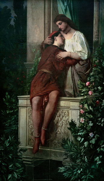 Shakespeare, Romeo and Juliet od Anselm Feuerbach