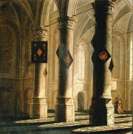 Interior of a Church od Anthonie Delorme