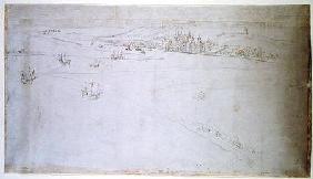 Greenwich, from 'The Panorama of London'