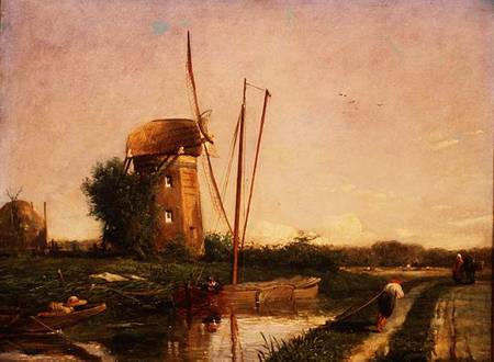 A Mill on the Hague od Anthony Mark
