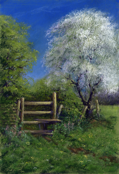 Springtime by the Stile od Anthony  Rule