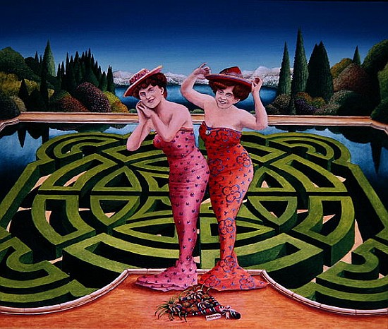 Mermaids, 1992 (acrylic on board)  od Anthony  Southcombe