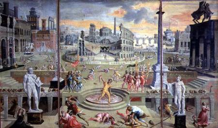 The Massacre of the Triumvirate od Antoine Caron