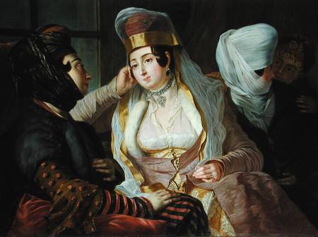 Maltese Women od Antoine de Favray