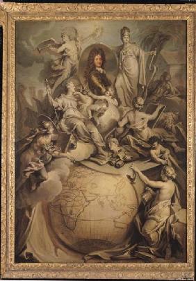 Allegory of Philippe II (1674-1723) Duke of Orleans