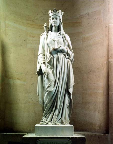 Blanche of Castile (1188-1252) Queen of France od Antoine Etex