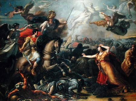 Allegory of the Battle of Marengo od Antoine Francois Callet