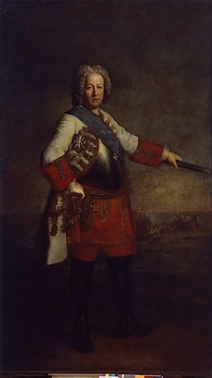 Count Friedrich Heinrich von Seckendorf od Antoine Pesne
