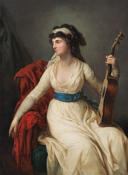 Portrait 'Tina' Gräfin of Brühl. od Anton Graff
