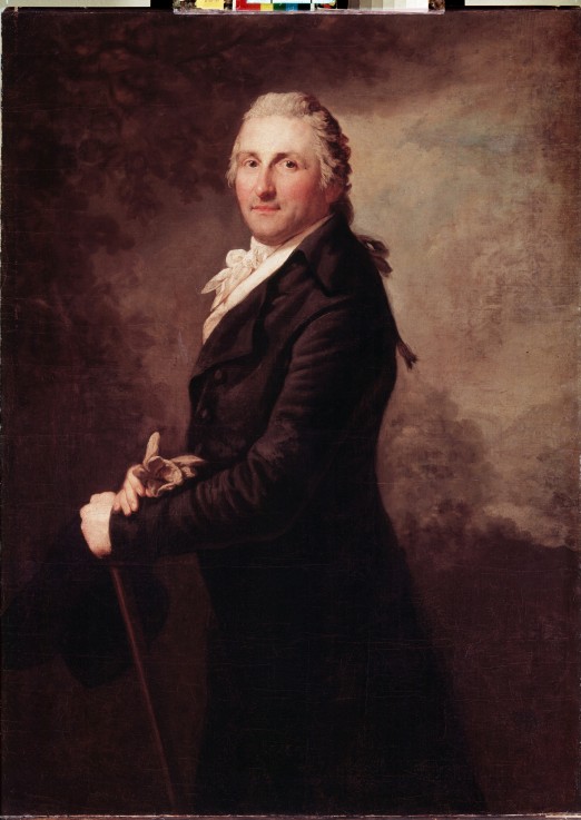 Portrait of George Leopold de Gogul od Anton Graff