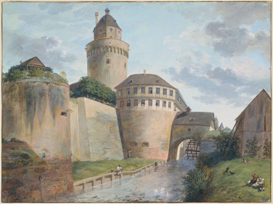 Der ehemalige Schneidwall (Festungswerk) od Anton Radl