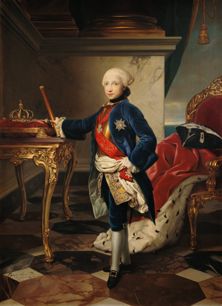 Ferdinand IV ., king of Naples od Anton Raffael Mengs