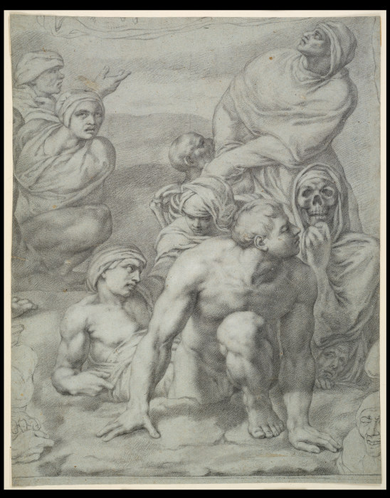 Group of Risen Dead from Michelangelo’s “Last Judgement” od Anton Raphael Mengs