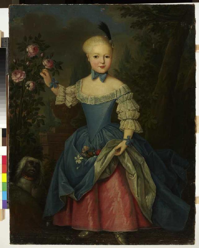 Bildnis der Henriette von Holzhausen (1753-1831) od Anton Wilhelm Tischbein