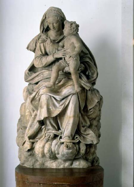 Madonna and Child, sculpture od Antonio  Begarelli
