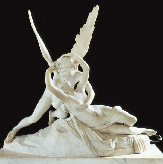 Psyche Revived by the Kiss of Love od Antonio Canova