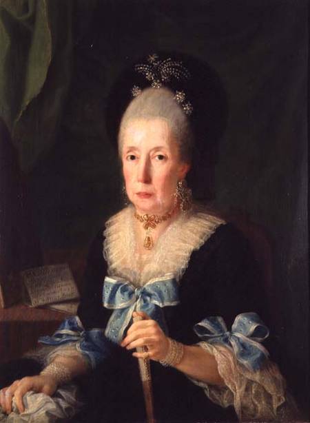 Dona Tomasa de Aliga, Widow of Salado od Antonio Carnicero