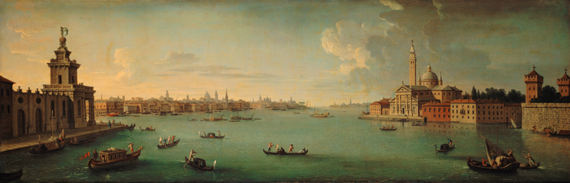 Panorama of the Bacino di San Marco, Venice od Antonio Joli
